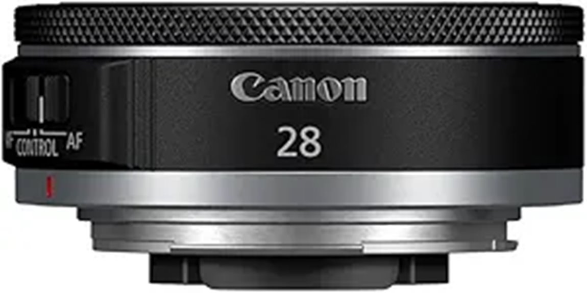 5 Best Lenses for Low-Light Videography in 2026 6 Canon RF28mm F2.8 STM Lens RF Mount Wide-Angle for Full-Frame Cameras