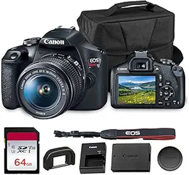 canon t7 dslr kit