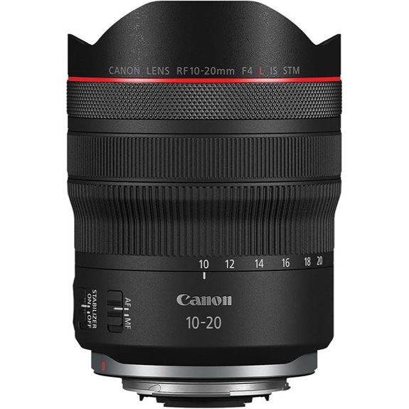 11 Best Lenses for Videography in 2026 That Creators Love 4 Canon RF 10-20mm F4 L STM Ultra-Wide Lens