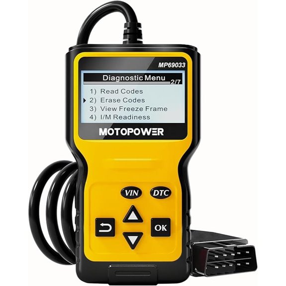 15 Best OBD2 Scanners for European Cars in 2026: Expert Picks and Reviews 12 MOTOPOWER MP69033 Car OBD2 Scanner Code Reader