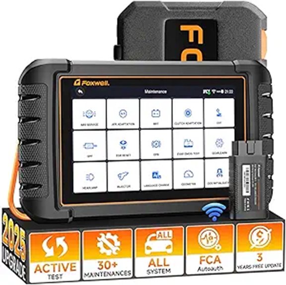 FOXWELL NT809BT Car Scanner with All-System Diagnostics