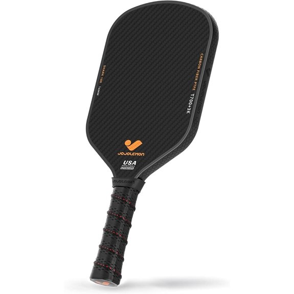 Carbon Fiber Pickleball Paddle with 16mm Polymer Core