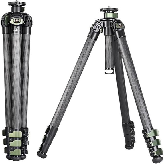 TL2840CC Carbon Fiber Tripod for DSLR Cameras