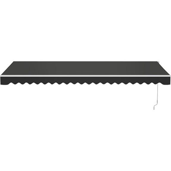 10 Best Motorized Awnings That Combine Convenience and Style in 2026 12 Aleko 16x10 ft Caribbean Style Electric Awning