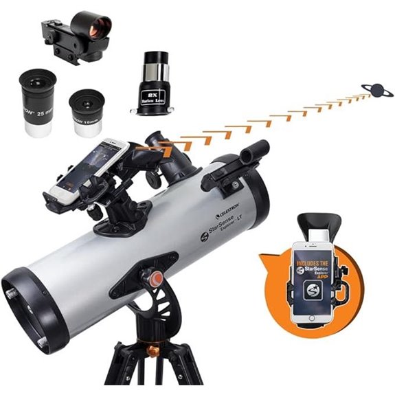 15 Best Computerized Telescopes for Stargazing in 2026, Reviewed and Rated 7 Celestron StarSense Explorer LT 114AZ Telescope