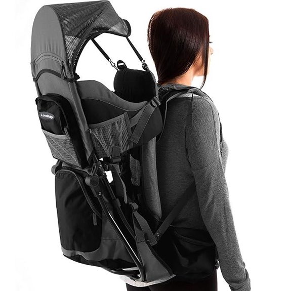 Hiking Baby Carrier Backpack with Accessories