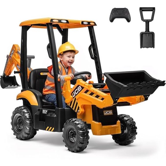 15 Best Ride-On Excavators for Kids in 2026: Top Picks for Safe and Fun Construction Play 14 Kids 12V Ride-On Excavator with Remote Control