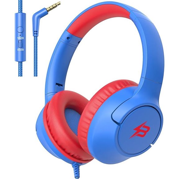 15 Best Volume-Limited Headphones for Kids in 2026: Safe Sound Solutions 11 Kids Wired Headphones with Microphone and Volume Limit
