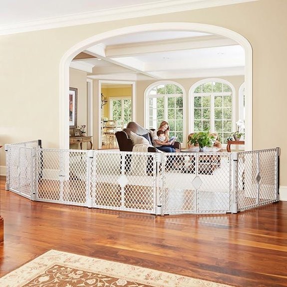 Toddleroo Superyard Duo Baby Gate & Play Yard