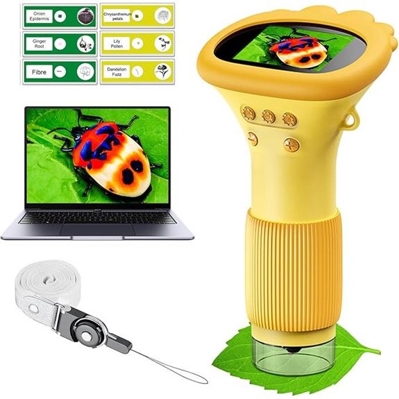 15 Best Microscope Kits for Kids to Spark Their Scientific Curiosity 17 Kids Pocket Microscope 1000X for Kids Ages 3-10