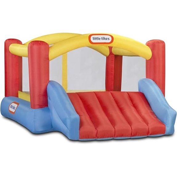 15 Best Bounce House Inflatables That Will Keep Kids Entertained All Day 18 Little Tikes Jump 'n Slide Inflatable Bouncer Set