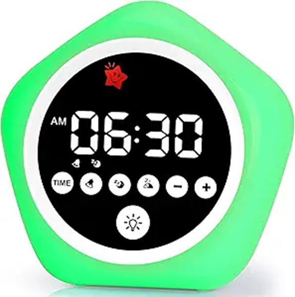 15 Best Sleep Trainer Clocks That Help Kids Sleep Better and Wake Up Happy 9 Kids Alarm Clock with Wake Light for Children