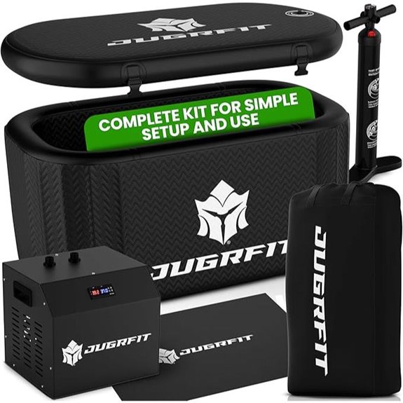 15 Best Portable Cold Plunge Tubs for Refreshing Wellness on the Go 4 Cold Plunge Tub with Water Chiller and Pump