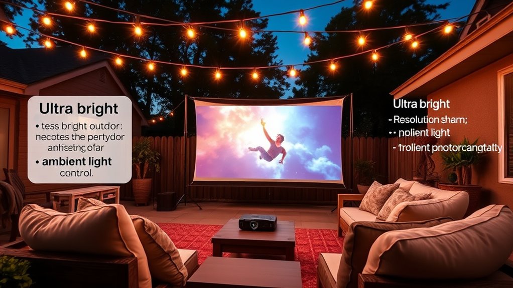 choosing bright portable projectors