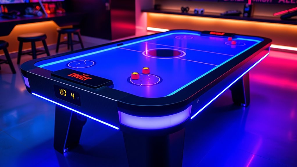 choosing the right air hockey table