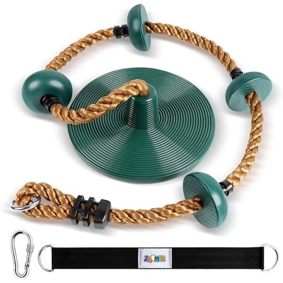 15 Best Dynamic Rope Climbs for 2026 That Boost Your Skills 17 Climbing Rope Set with Swing Straps and Carabiner