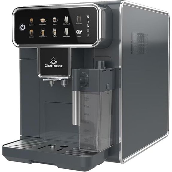 coffee maker with grinder