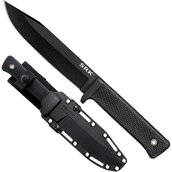 15 Best Fixed Blade Knives for 2026 That Every Survivalist Needs 12 Cold Steel SRK Fixed Blade Knife with Sheath