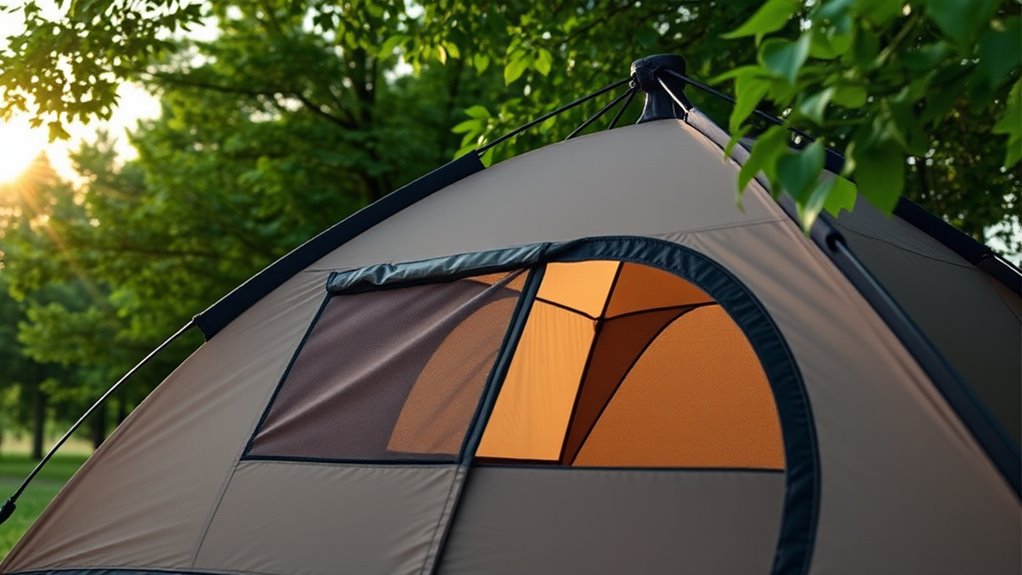 comfortable portable privacy tent