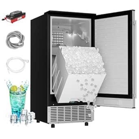 15 Best Under-Counter Ice Makers for Effortless Chilling in 2026 16 EUHOMY Commercial Under Counter Ice Maker (100 lb/Day)