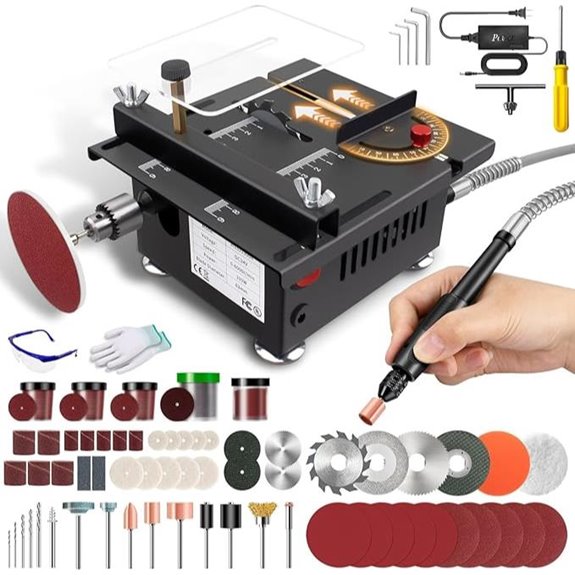 compact 10 inch saw kit