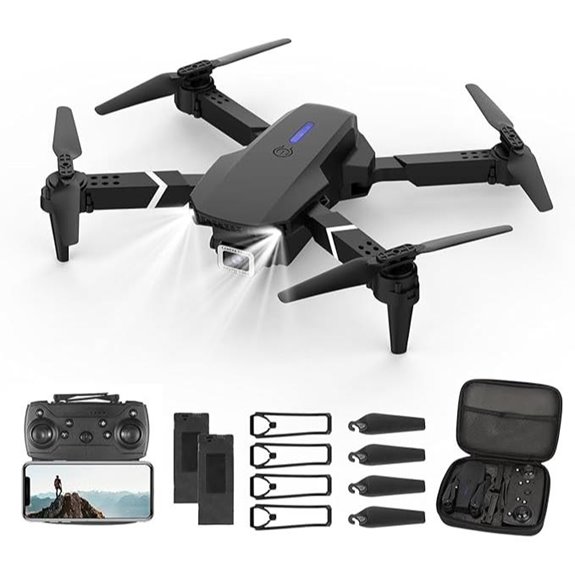 Mini 4K Camera Drone with 2 Batteries and Flips