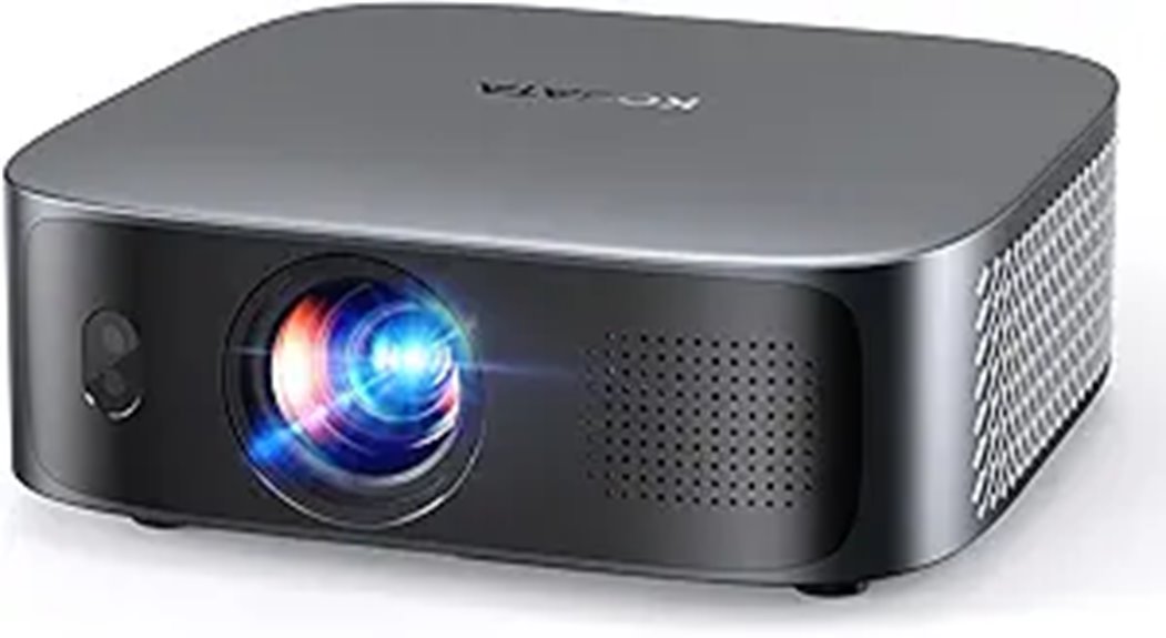 15 Best Ultra Short Throw Projectors That Deliver Big Screen Magic 8 Kogata 4K Short Throw Projector with WiFi & Bluetooth