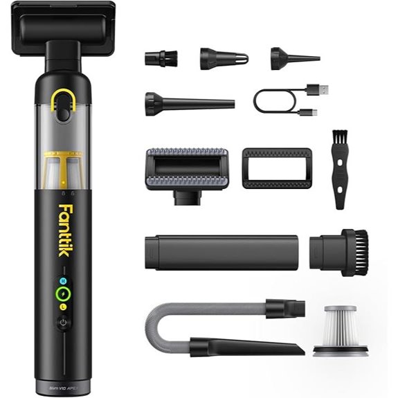 15 Best Portable Premium Car Vacuums for a Spotless Ride in 2026 17 Fanttik Slim V10 APEX Cordless Car Vacuum