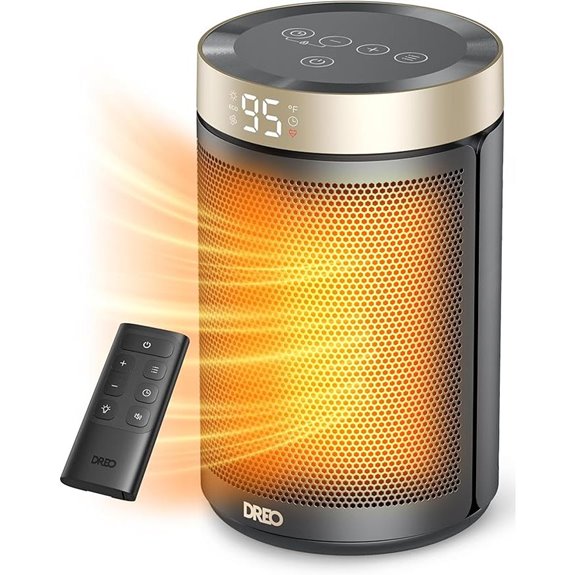 15 Best Premium Space Heaters for Ultimate Comfort and Efficiency 3 compact heater with remote