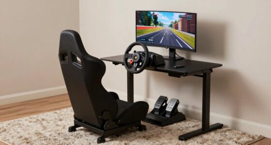 compact sim racing setups