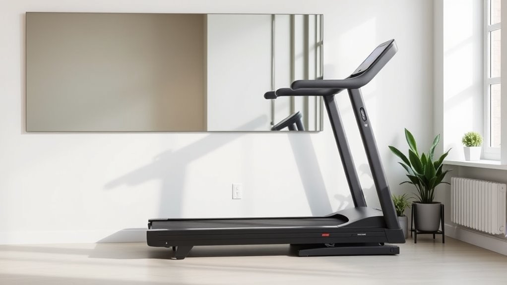compact space saving treadmills