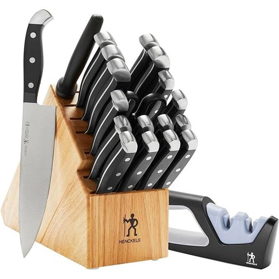 complete 20 piece knife set