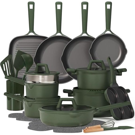 complete 31 piece cookware set