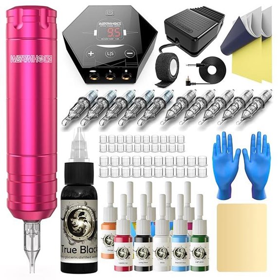 15 Best Tattoo Machine Kits for Artists in 2026 – Top Picks and Reviews 6 Tattoo Kit with Rotary Machine and Needles