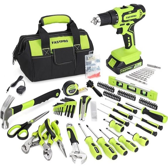 FASTPRO 232-Piece Cordless Drill & Tool Set