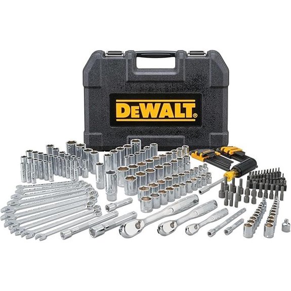 DEWALT 205-Piece SAE/Metric Mechanics Tool Set