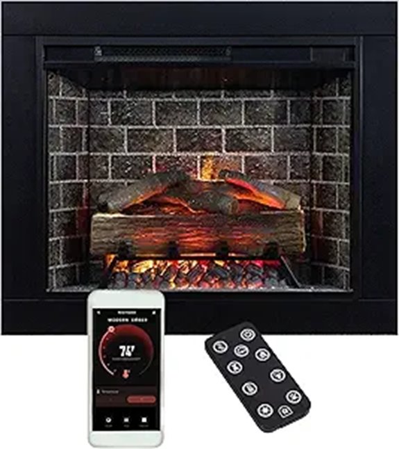 15 Best Electric Fireplace Inserts That Combine Style and Efficiency in 2026 5 Modern Ember Uptown 28