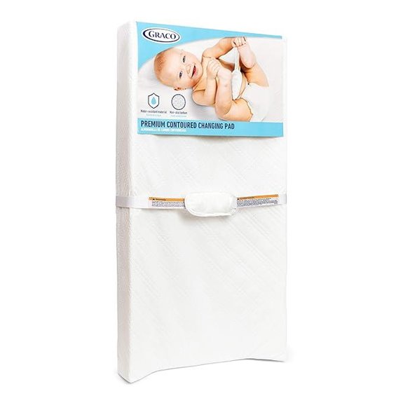 Graco Contoured Changing Pad with Buckle Cover