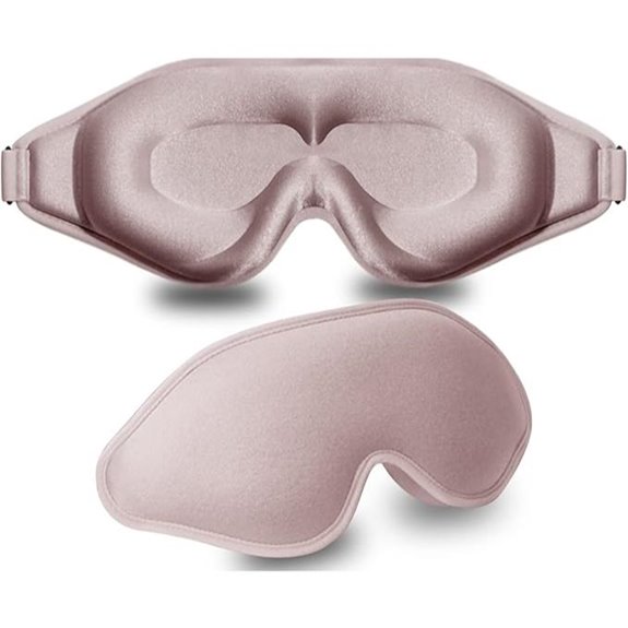 15 Best Silk Sleep Masks for Ultimate Comfort and Better Sleep 17 3D Contoured Sleep Mask with Adjustable Strap