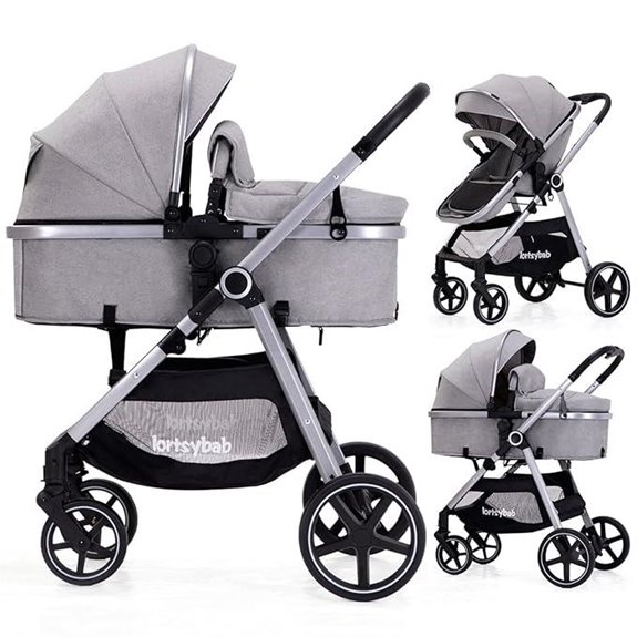 7 Best Luxury Strollers of 2026: Stylish and Sophisticated Options for Your Little One 9 2-in-1 Baby Stroller with Reversible Seat