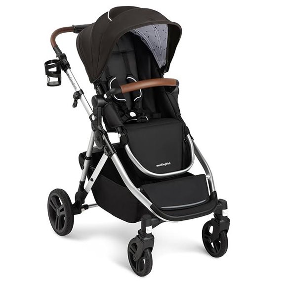 Mockingbird 2.0 Convertible Baby Stroller for 1-3 Kids