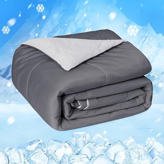 15 Best Cooling Comforters for a Chill Sleep Experience in 2026 9 HOMFINE Cooling Comforter for Hot Sleepers Queen