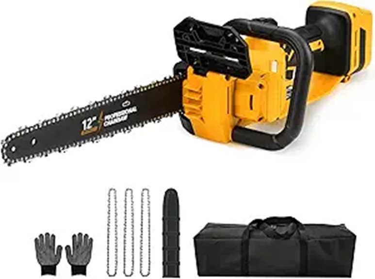 Brushless Cordless Chainsaw for Dewalt 20V/60V Batteries