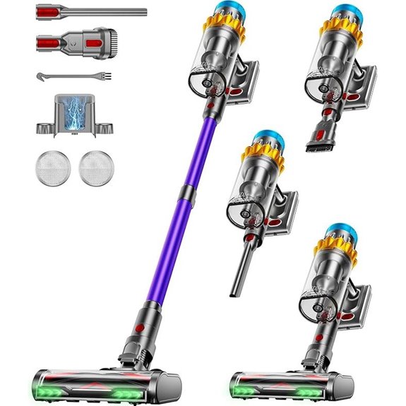 Cordless Vacuum Cleaner with LED Screen and 70Min Runtime