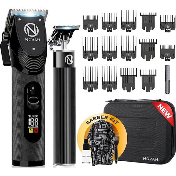 15 Best Professional Hair Clippers for Salon-Quality Cuts in 2026 10 Novah Cordless Hair Clippers and Trimmer Kit for Men