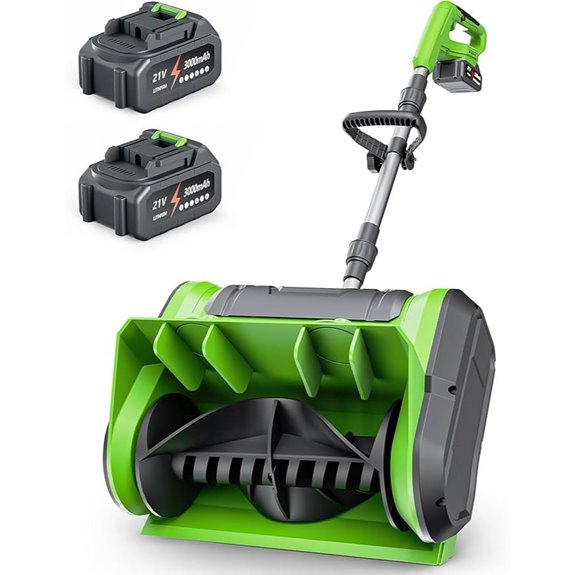 10 Best Electric Snow Blowers of 2026 for Effortless Snow Removal 6 DEGGE Cordless Snow Shovel with Battery and Charger
