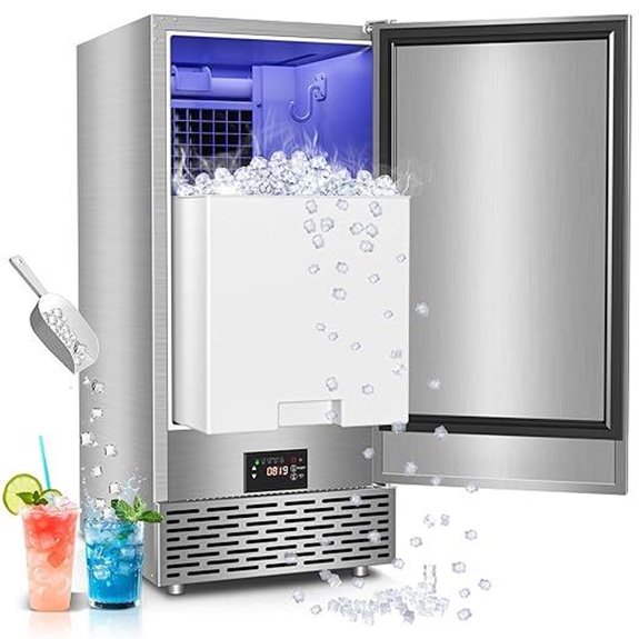 15 Best Under-Counter Ice Makers for Effortless Chilling in 2026 15 Under Counter Ice Maker with 120Lbs/24H Capacity