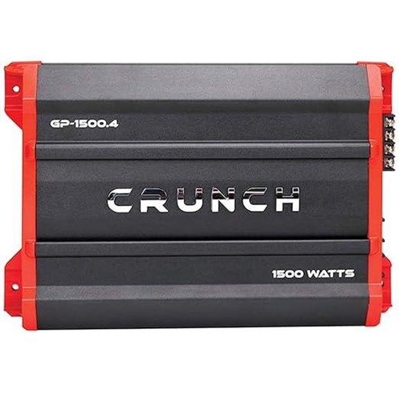 15 Best Premium Car Audio Amplifiers to Elevate Your Sound System in 2026 15 Crunch Ground Pounder GP-1500.4 1500 Watt 4 Channel Amplifier