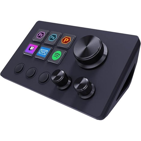 11 Best Stream Decks for VR Streaming in 2026 8 Basicolor Streaming Macro Keypad with Customizable LCD Keys