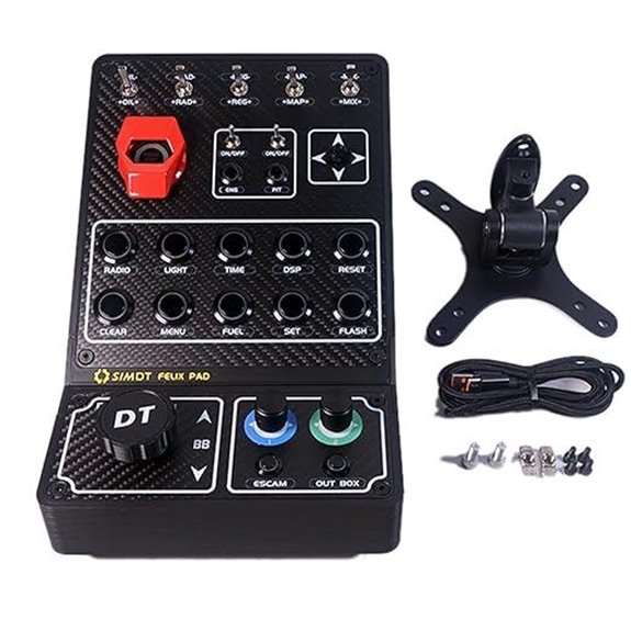 Programmable Racing Button Box for Logitech and Fanatec